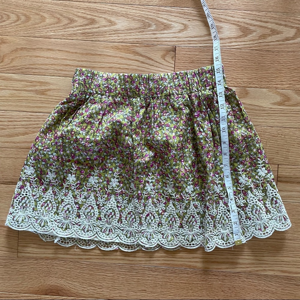 Forever 21 Floral Mini Skirt- Size S